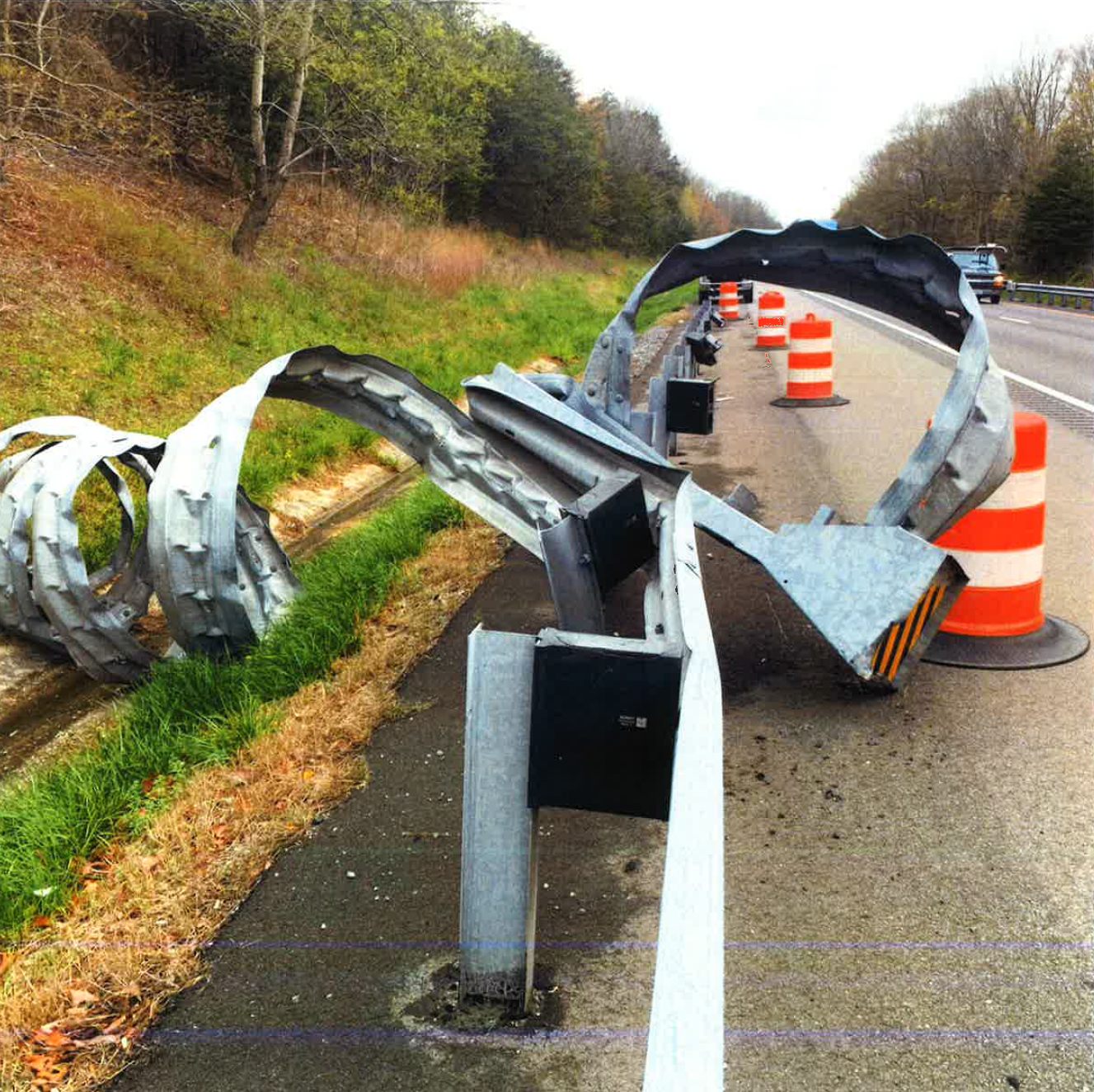 Guardrail in Virginia